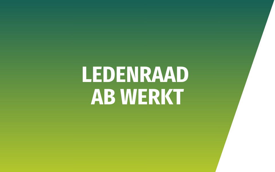 Afbeelding van verhaal Laat je horen als Ledenraadslid van AB Werkt Zuid-Nederland
